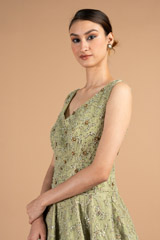 Green  Ball GownDSC08149