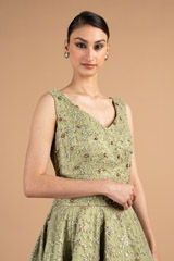 Green  Ball GownDSC08150