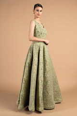 Green  Ball GownDSC08152