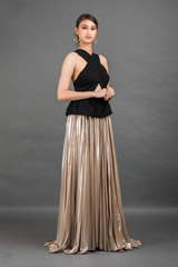 Black Halter Neck Gown_DSC8444-Edit