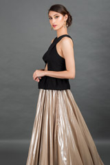 Black Halter Neck Gown_DSC8449-Edit