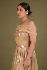 Gold  Metallic  GownDSC02595