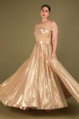 Gold  Metallic  GownDSC02599