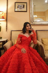 Red Flared GownDSC06286