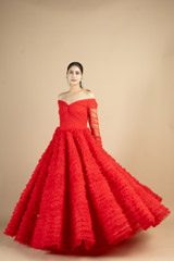 Red Flared GownDSC09616