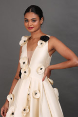 Ivory Floral DressIMG_9459