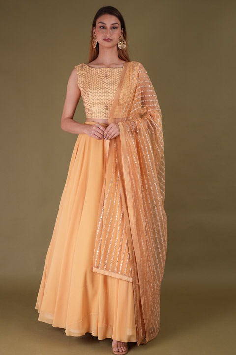 Yellow Lehenga