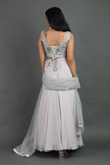 Grey Embroidered Lehenga SetIMG_1763