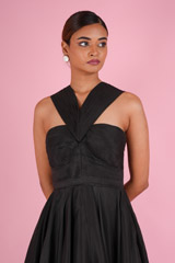 Black Off Shoulder GownDSC07168