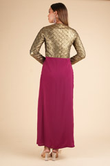 Gold And Maroon GownDSC02070