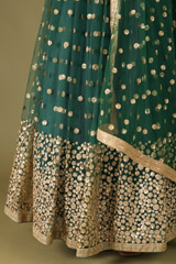 Forest  Green Lehenga SetDSC05002