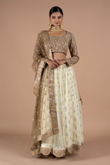 Banana Yellow  Lehenga  SetDSC08832