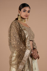 Banana Yellow  Lehenga  SetDSC08839