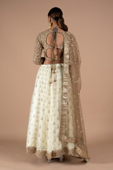Banana Yellow  Lehenga  SetDSC08845