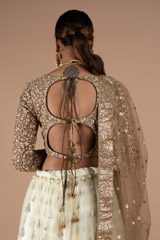 Banana Yellow  Lehenga  SetDSC08846