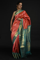 Pink Silk Saree_SUB1335