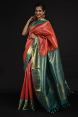 Pink Silk Saree_SUB1344