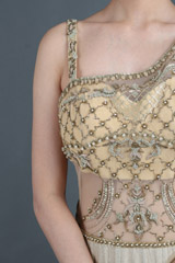 Gold Shimmer Saree GownIMG_1645