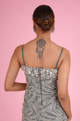 Heavy Embroidered Mermaid GownDSC07183