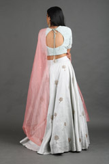 Light Blue Zari Embroidered Lehenga SetIMG_1695