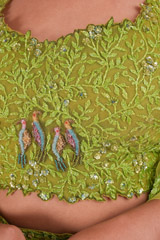 Shades of Green LehengaDSC02482