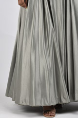 Olive Emblished Lehenga_SUB8167