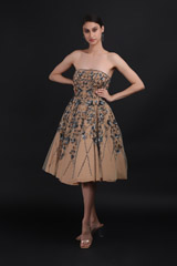 Beige Embellished DressIMG_9934