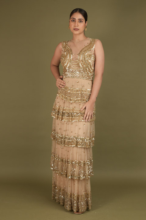 Golden gown