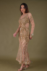 Gold Embellished GownDSC04471