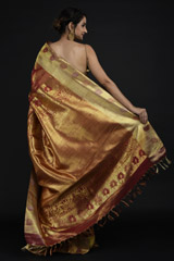 Red Silk Saree_SUB1425