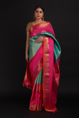 Green Silk SareeIMG_1305