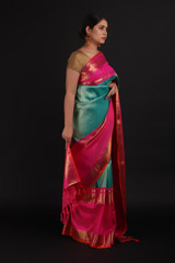 Green Silk SareeIMG_1306