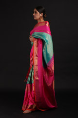 Green Silk SareeIMG_1313