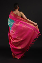 Green Silk SareeIMG_1317