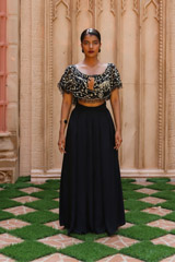 Off Shoulder Cape With PantsIMG_0017