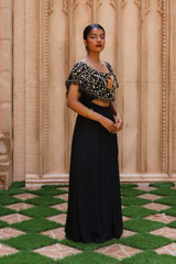 Off Shoulder Cape With PantsIMG_0020