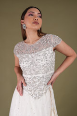 White Lehenga SetDSC04394