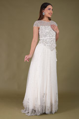 White Lehenga SetDSC04398