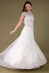White Lehenga SetDSC04399