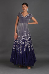 Midnight Blue Khardana GownIMG_0860