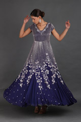 Midnight Blue Khardana Gown