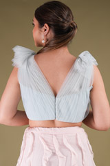 Ruffle Crop Top And SkirtDSC04093