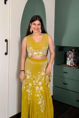 Mustard Yellow Blouse and Skirt2