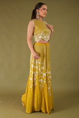 Mustard Yellow Blouse and SkirtDSC04641