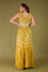 Mustard Yellow Blouse and SkirtDSC04643