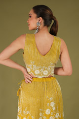 Mustard Yellow Blouse and SkirtDSC04644