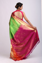 Green Silk SareeIMG_1364