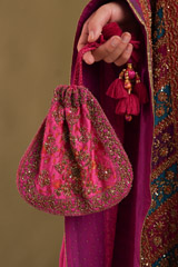 Pink Embroidered LehengaDSC04758