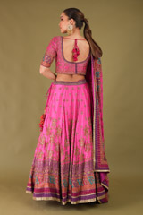 Pink Embroidered LehengaDSC04765
