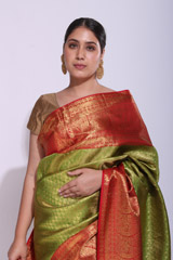 Green Silk SareeIMG_1338